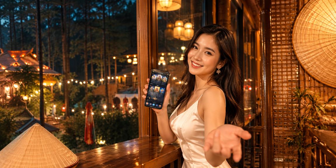 Người dùng tại Đà Lạt nhận thưởng và đặt cược với nón lá truyền thống